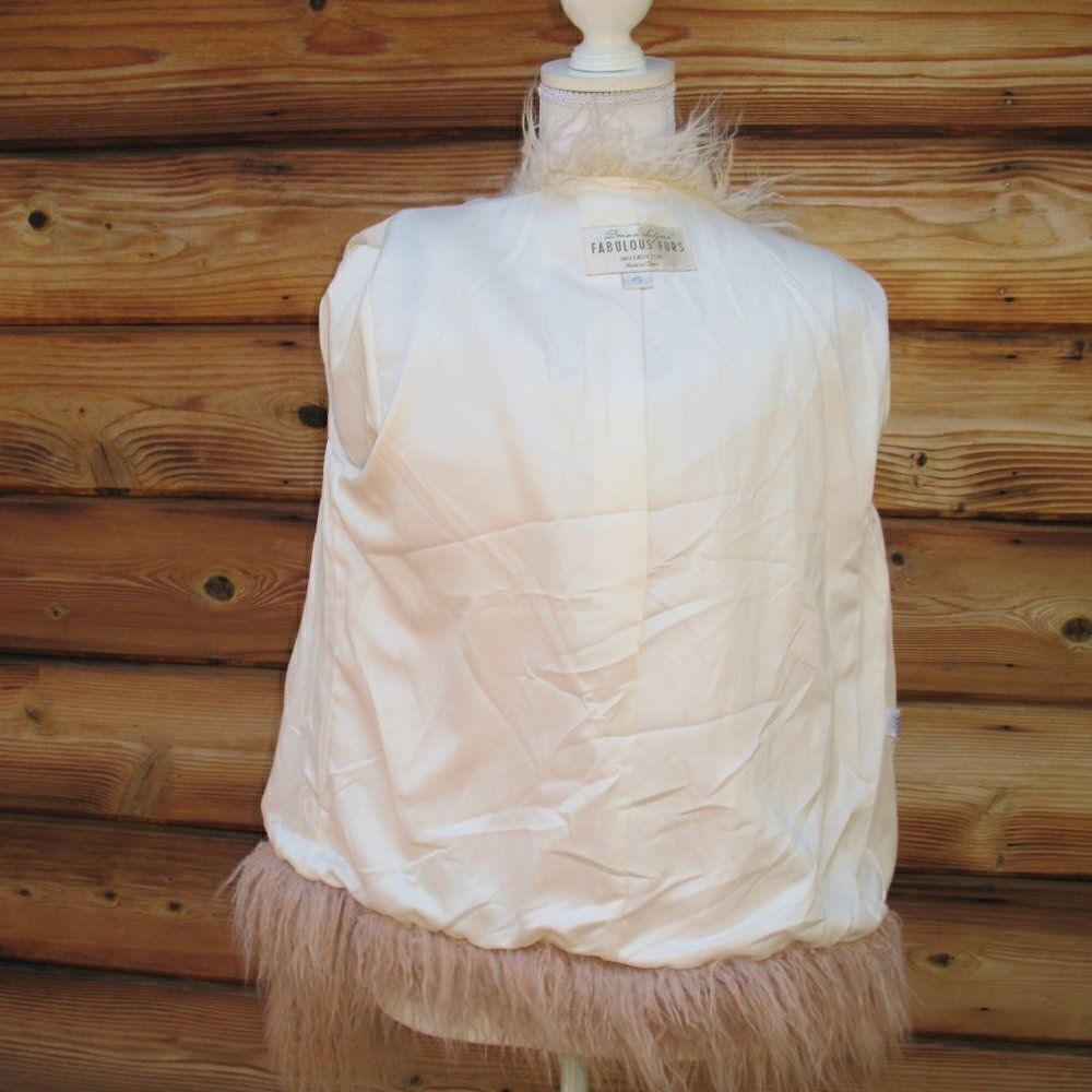 Donna Salyer Fabulous Furs Faux Mongolian Lamb Jacket - Picture 12 of 14